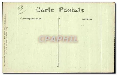 Châtel-Guyon — Vue générale prise du Calvaire — n° 172 — Verso