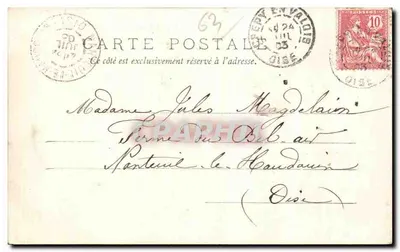 Châtelguyon, Kasyno — Ruy-de-Dôme, 67 — wydawca: J. BONNEAU, VILLE — Rewers