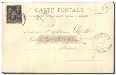 Kasyno — La Bourboule — R.&J.D. 10932 — Rewers