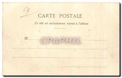 Cournon - Il Ponte sull'Allier — Lib. Bougé-Béal, 21 rue de l'Écu, Clermont-Ferrand, n°203 — Verso