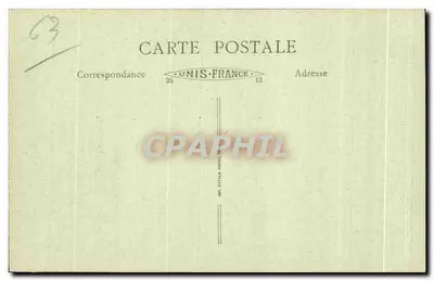 Montferrand - Altes Haus, genannt das Apothekergeschäft — L'Auvergne Illustrée n°156 — Rückseite