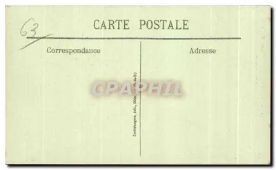 Montferrand — Vieja Rue — G. D'O. n° 478 — Reverso