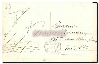 Lago Chambon e a Dent-du-Marais — Auvergne — G.d'O. n°52 — Verso