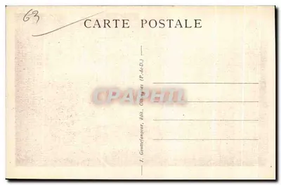 LE MONT-DORÉ - Salon du Capucin - Cure d'air — Verso