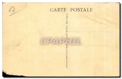Os Auvergnats em casa — A vigília — Edição Ducal Ballu — Verso