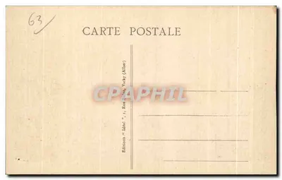 Clermont-Ferrand - Plac Gilbert-Gaillard i Katedra — Wydawnictwo Ideal, nr 4083 — Rewers