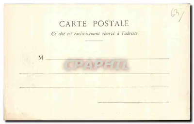 Auvergne - Een hoek van het meer Pavin — P. Julhot, Clermont-Ferrand - G. Delanuay, Soc. — Achterkant