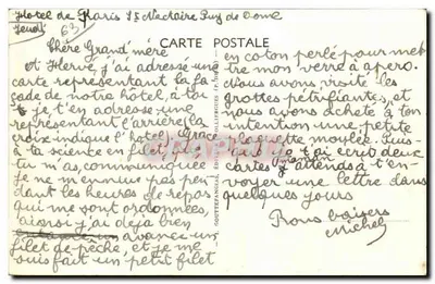 Saint-Nectaire-les-Bains — Hotele — G.D'O. 516 — Rewers