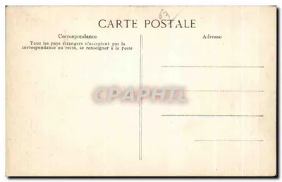 Cachoeira de SAILLANS — De COUDES a SAINT-NECTAIRE — editada por Mirecane - Lyon - n°146 — Verso