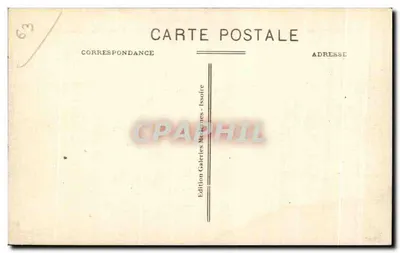 St-Nectaire — La Iglesia (mon. hist.) de los siglos xi° y xii°. Curiosas esculturas de los Châpileaux — Edición Galeries Médiévales, Issoire — Reverso