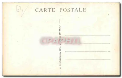 L'Auvergne — escena de vida — J. Gonstiefangas (P.-de-D.) n° 1225 — Reverso