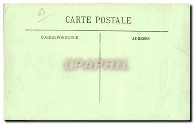 La Bourboule — Ogólny widok i Puy Gros — LL. n°10 — Rewers
