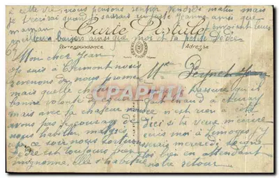 Clermont-Ferrand — La Gare — éditeur SELECTIA, n° 179 — Verso