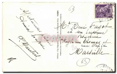 Le Mont-Dore — Algemene uitzicht — La Cigogne, n° 5243 — Achterkant