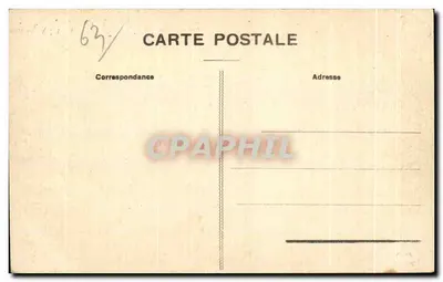 La Bourboule - O Hotel de Ville, as Correios e Telégrafos, e o Hotel Termal Lacoste — Puy-de-Dôme, 661 — Verso