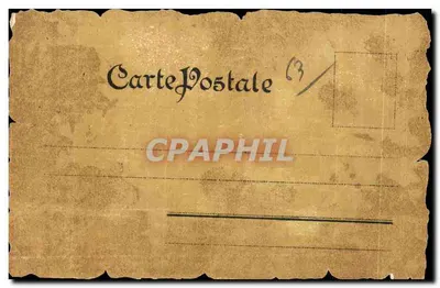 Clermont-Ferrand, Antiga Capela Saint-Alyre — edição CartePostale — Verso