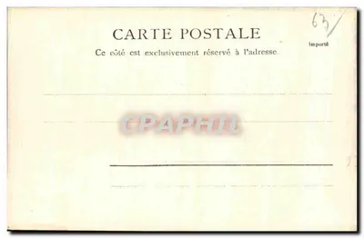 A Vale do Mont Dore, Sancy e Capucin — Mont Dore-les-Bains — R.&J.D. 10903,12 — Verso