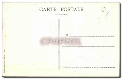 Panorama do Mont-Dore — Editor E.A., n° 750 — Verso