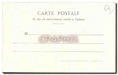 Mont-Dore — Algemene uitzicht — P. Juliot, Clermont-Ferrand - G. Belaunay, Suce' — Achterkant