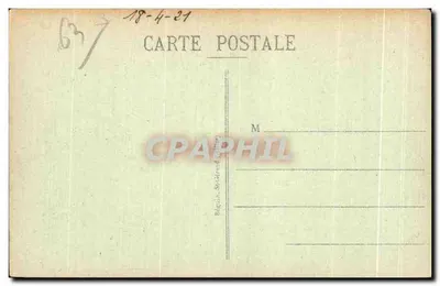 O Mont-Dore — O Estabelecimento Termal — L'Auvergne Illustrée, n° 1810 — Verso