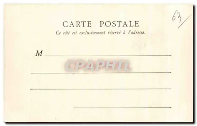 A Valle do Mont-Dore e o Sancy — Mont-Dore — B.P. Paris — Verso