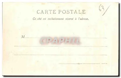 S' NECTAIRE LE HAUT — Katedra romańska — Zakład termalny — Rewers
