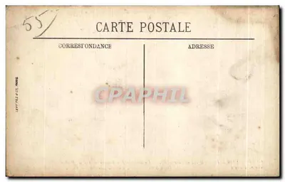Baccarat (Lorraine) — La Grande-Rue bombardée par les Boches — Visé Paris n° 619 — Verso