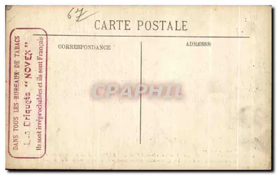 Montreux-Jeune (Elsy) — Młyn Caille spalony podczas walki 13 sierpnia 1914-1915 — Vjase Paryż nr 2211 — Rewers