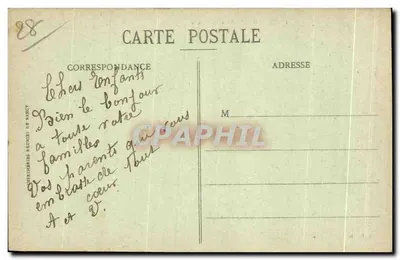 Dreux - De Subprefectuur — Ch. Foucault, uitgever, Dreux — Achterkant
