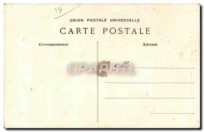 Quimper — Façada katedry — kolekcja Villard, Quimper — Rewers