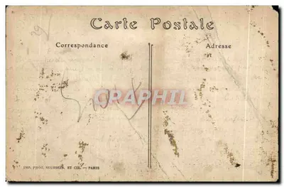 Morlaix — Vue prise du Cours Beaumont — IMP. PHOT. NEURDEIN ET CIE — n° 137 — Verso