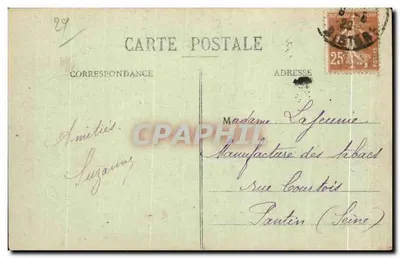 Rade de Morlaix — A Ilha Louët e o Castelo do Touro — A Bretanha Pitoresca — Verso