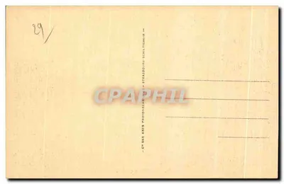 Morlaix — Rzeka przy zakręcie Domu z siana — ND.180 — Rewers