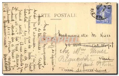 Le Folgoët — Gevel van de Kerk van N.-D. — Collectie Vve Auguste Le Got — Achterkant