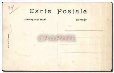 Trégastel-Primel (Finistère) — O Castelo de Primel e a Grande-Roche de Castel-ar-Zalou — Lévr fils & Cie, Paris — Verso