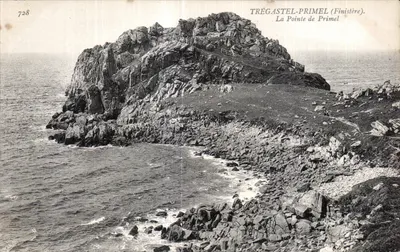 A Ponta de Primel — Trégastel-Primel (Finistère) — n°728