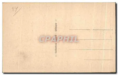 Quimper — Vue générale, l'Evêché — Jo13 — Verso