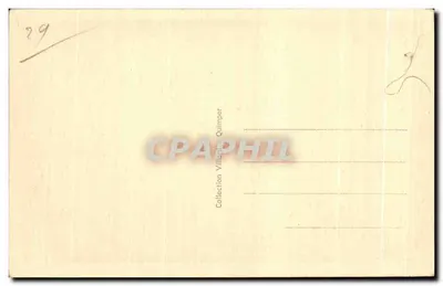 Quimper — Fląże katedry — Quimper N° 7195 — Rewers