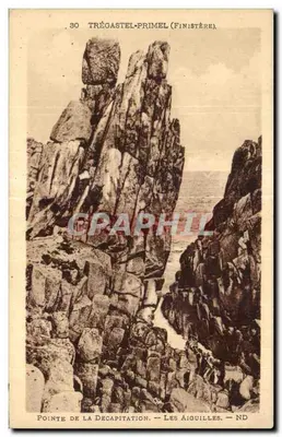 Ponta da Decapitação — As Agulhas — Trégastel-Primel (Finistère)