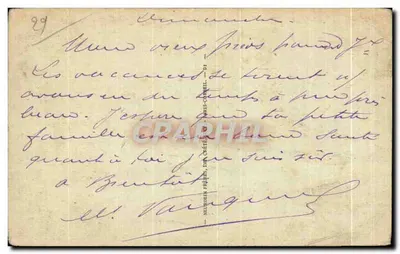 TREGASTEL-PRIMEL — A Ponta de Primel — Neurden Frères, Impr. Créteil — Verso