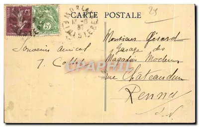 Rocher de la Décapitation — Primeu-Trégastel (Finistère) — Achterkant