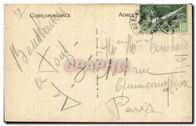 Trégastel-Primel — As Agulhas de Paul-oh-Iéot — LL n°14 — Verso