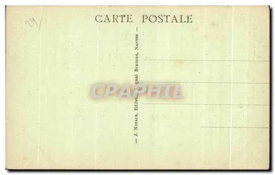 Morlaix (Finistère) — Widok częściowy centrum miasta — J. Nozars, Nantes — Rewers
