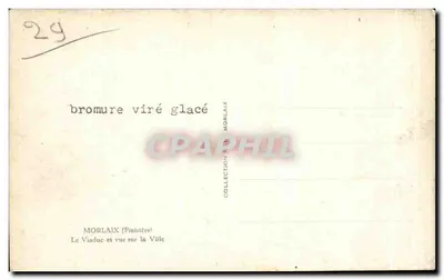 Morlaix (Finistère) — Il Viaduc e vista sulla Città — editore MORLAIX — Verso