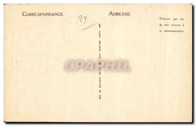 Morlaix — La Sotto-Prefettura. La Rue Sainte-Mélaine — LL. — N°99 — Verso