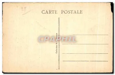 Casa da Rainha Ana (século XV) — Velho traje bretão de Fouesnant — Morlaix (Finistère) — Verso