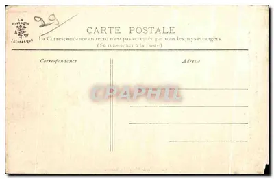 Morlaix — Igreja e Escadaria de São Melaine — Coleção A. Waron — Verso