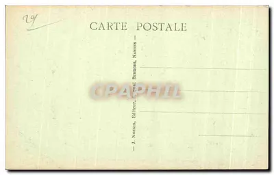 Morlaix (Finistère) — Ogólny widok portu — J. Nozais, Nantes — Rewers