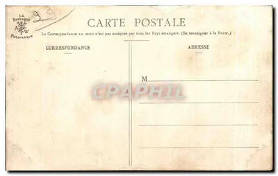 Gouverneurshaus — Morlaix — Sammlung A. Waron, St-Brieuc, Fotografie Fougère — Rückseite