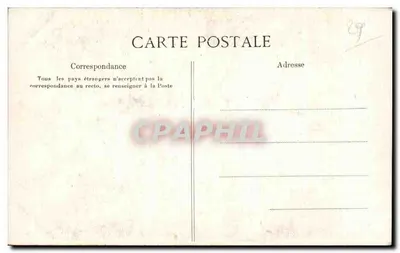 Morlaix — La parte bassa delle scale vecchie della Grand'Rue — editore non identificato, n° 3505 — Verso